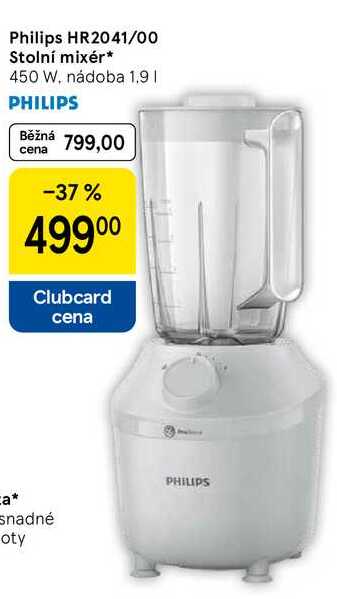Philips HR2041/00 Stolní mixér, 450 W. nádoba 1.9 l