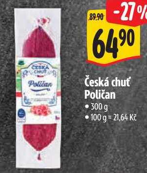 Česká chuť Poličan, 300 g 