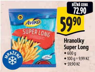 Hranolky Super Long, 600 g