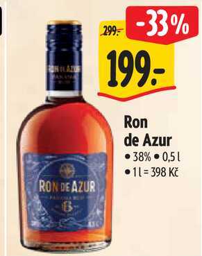 Ron de Azur, 0,5 l