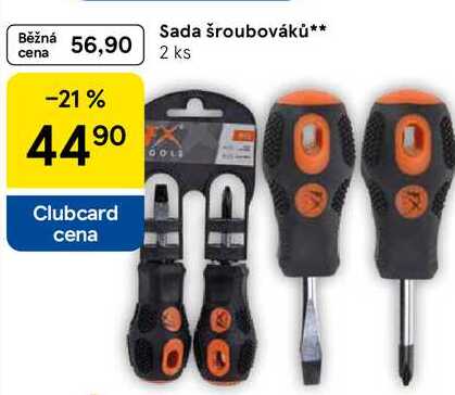 Sada šroubováků, 2 ks  