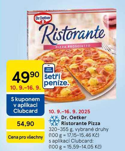 Dr. Oetker Ristorante Pizza, 320-355 g