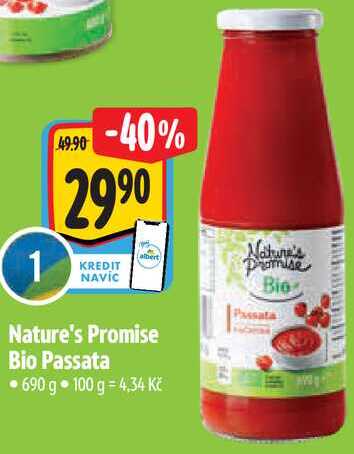 Nature's Promise Bio Passata, 690 g