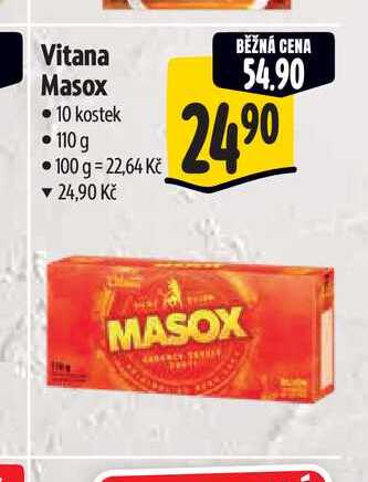 Vitana Masox  10 kostek  