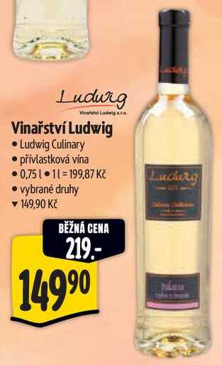 Vinařství Ludwig, 0,75 l