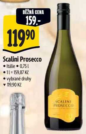 Scalini Prosecco, 0,75 l