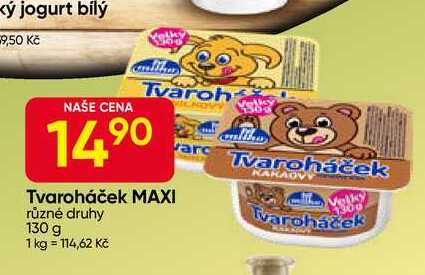 Milko Tvaroháček  XXL 130 g