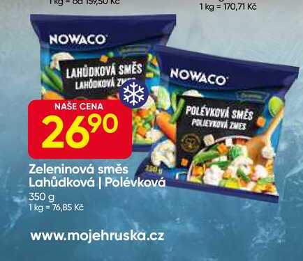 NOWACO Zeleninová směs Lahůdková 350g