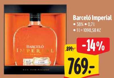 Barceló Imperial, 0,7 l