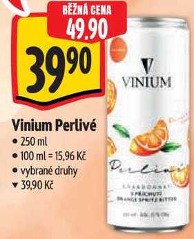 Vinium Perlivé, 250 ml 