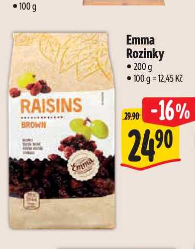   Emma Rozinky  200 g 