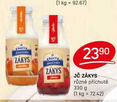 JČ ZÁKYS různé příchutě 330 g