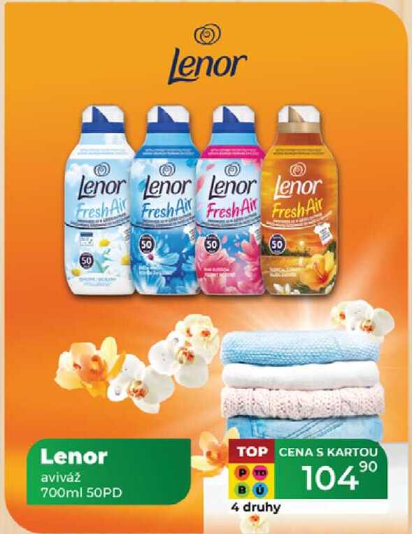 Lenor aviváž 700ml 50PD