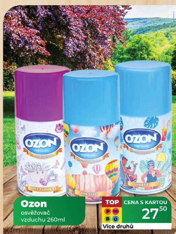 Ozon osvěžovač vzduchu 260ml 