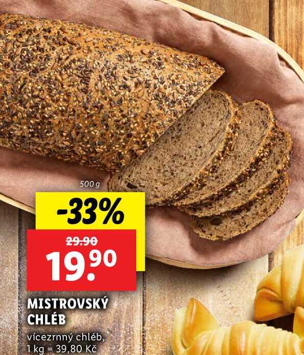 MISTROVSKÝ CHLÉB, 500 g