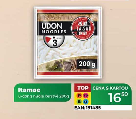 Itamae u-dong nudle čerstvé 200g 