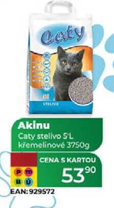 Akinu Caty stelivo 5'L křemelinové 3750g  