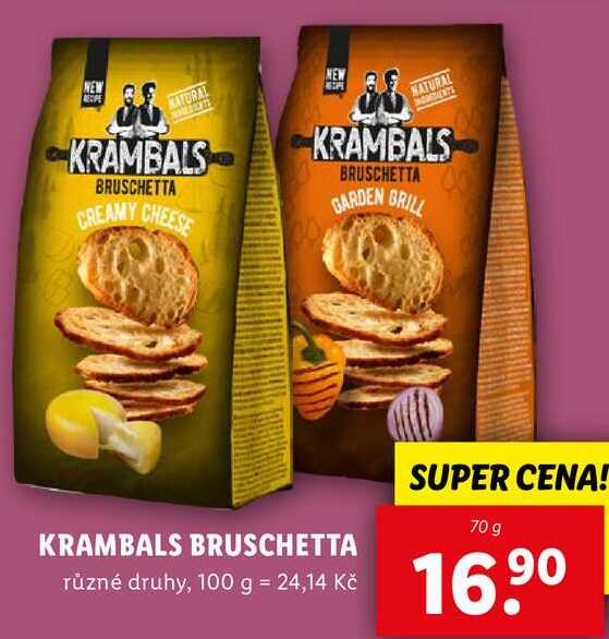 KRAMBALS BRUSCHETTA, 70 g