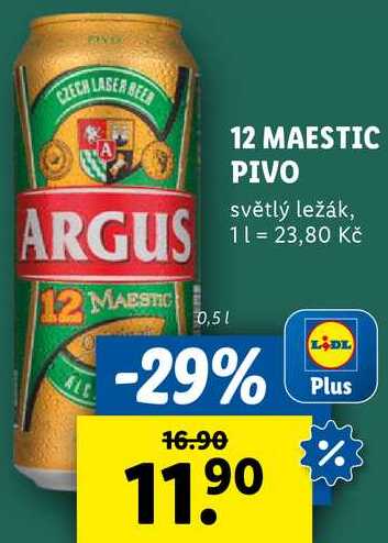 12 MAESTIC PIVO, 0,5 l