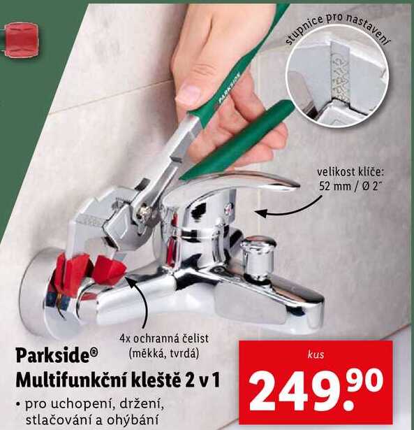 Parkside Multifunkční kleště 2 v 1 