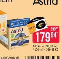 Astrid HYALURONIC GOLD pleťový krém 50ml