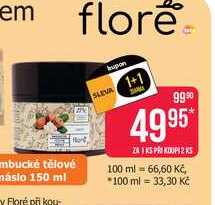 Floré bambucké tělové máslo 150ml