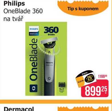 Philips OneBlade 360 na tvář 