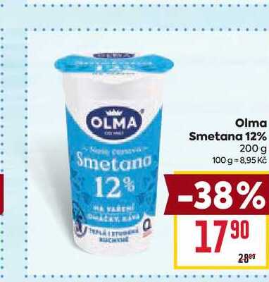 Olma Smetana 12% 200 g 