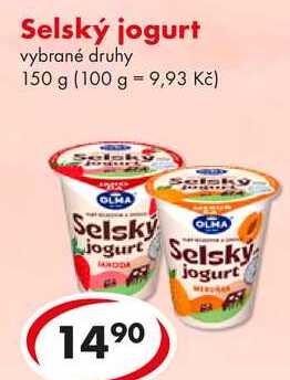 Selský jogurt, 150 g 
