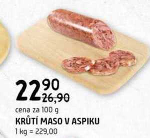 KRŮTÍ MASO V ASPIKU 100 g