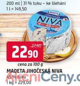 MADETA JIHOČESKÁ NIVA 100  g