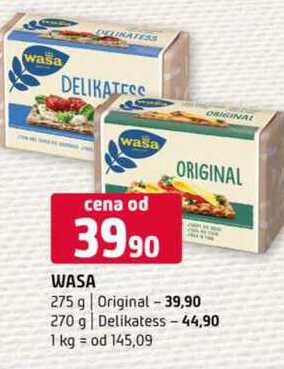  WASA 275 g  