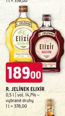 R. JELÍNEK ELIXÍR 0,5 l