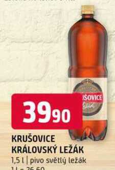 KRUŠOVICE KRÁLOVSKÝ LEŽÁK 1,5 l