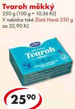 Tvaroh měkký, 250 g