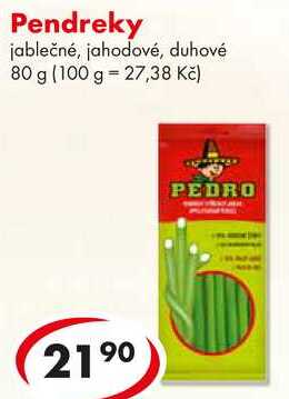 Pendreky, 80 g