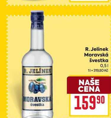 R. Jelínek Moravská švestka 0,5l