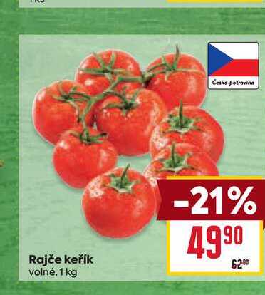 Rajče keřík volné, 1 kg