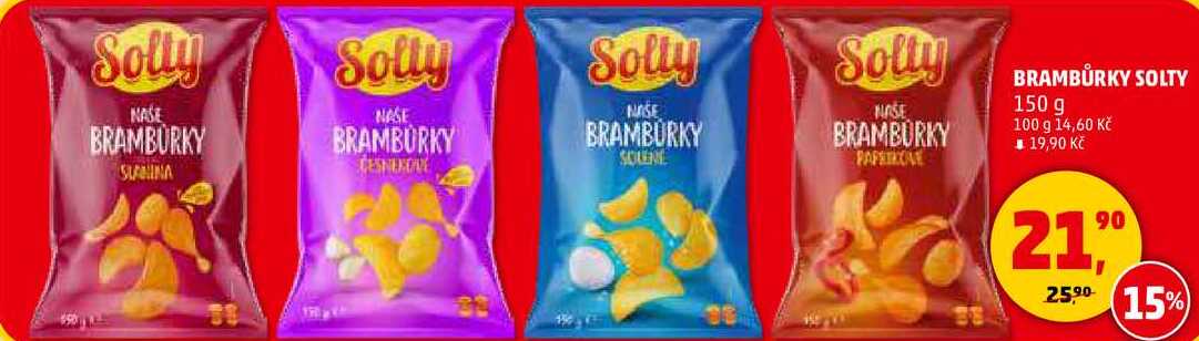 BRAMBŮRKY SOLTY, 150 g 