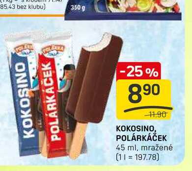 KOKOSINO, POLÁRKÁČEK 45 ml, mražené