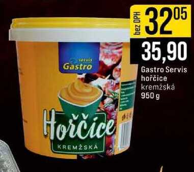 servis Gastro Horčice  950 g