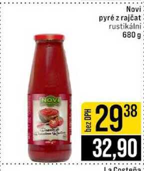 Novi pyré z rajčat rustikálni 680 g 