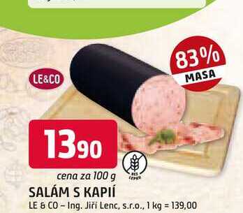 SALÁM S KAPIÍ 100g