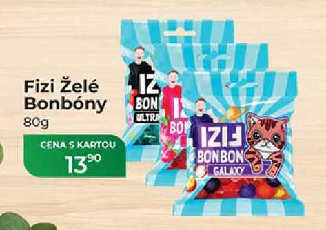 Fizi Želé Bonbóny 80g  