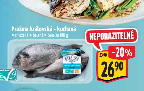   Pražma královská - kuchaná 100 g