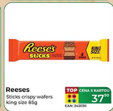 Reeses Sticks crispy wafers king size 85g  