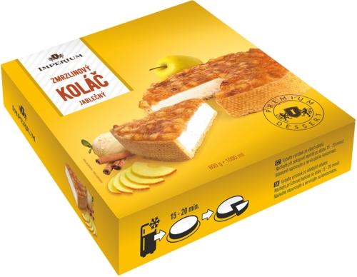 Zmrzlinový koláč jablečný, 600 g