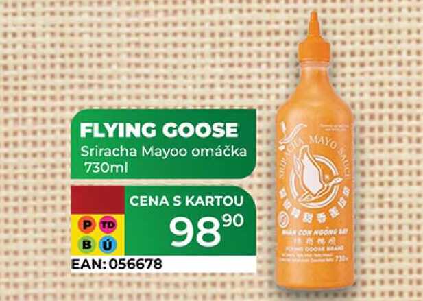 FLYING GOOSE Sriracha Mayoo omáčka 730ml  