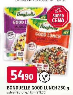 BONDUELLE GOOD LUNCH 250 g vybrané druhy