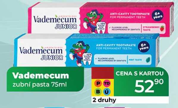 Vademecum zubní pasta 75ml  